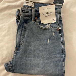 Skinny high rise Abercrombie Jeans